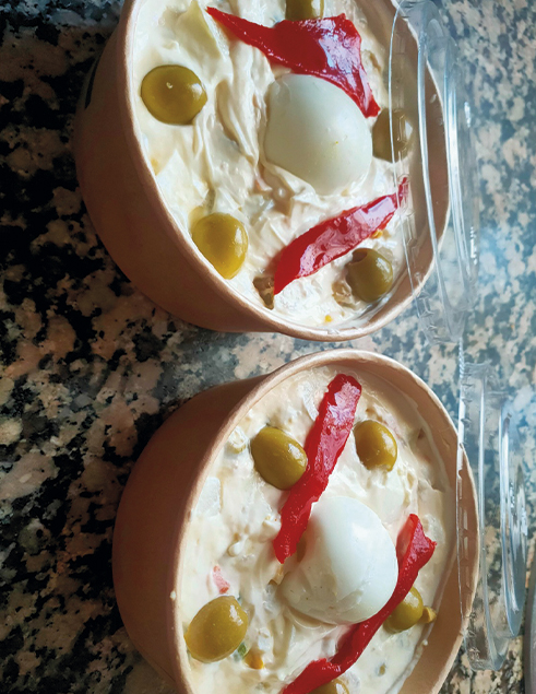 Ensaladilla rusa Catering El Rancho