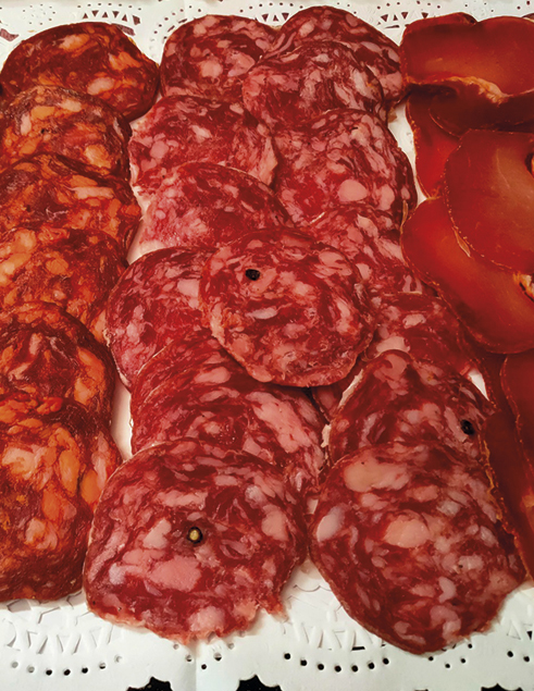 Tabla de embutidos Catering El Rancho